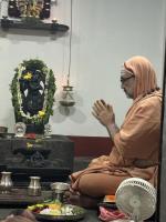 Purnahuti and Pujana by HH Swamiji at Shri Vishveshwara Venugopala Temple; Paduka Pujana (14 Feb 2026) Pictures Courtesy of Shri Shriram Shirali
